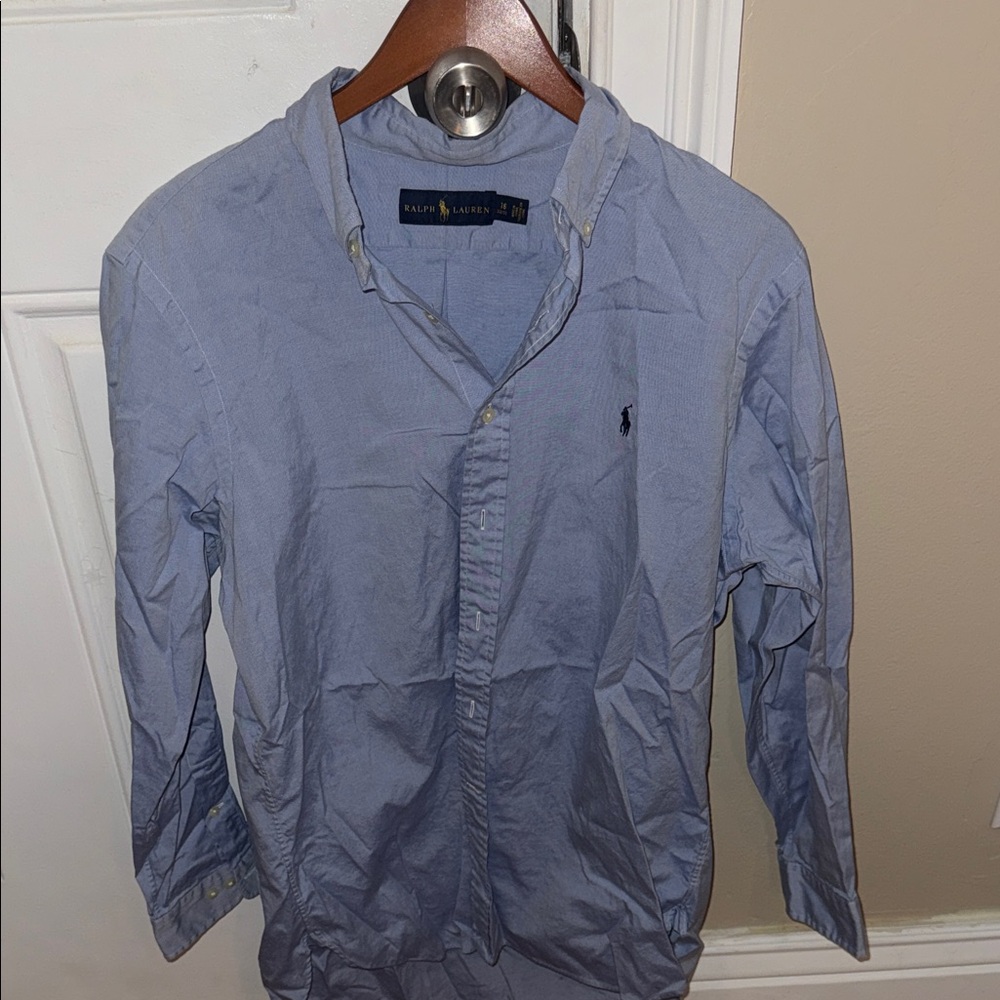 Ralph Lauren Men's Light Blue Shirt